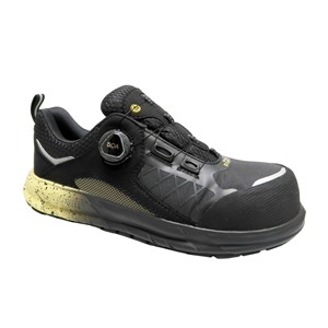 Ironsteel Chicago Safety Shoe Black/Yellow S1-P